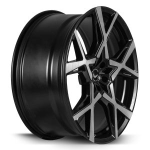 BARRACUDA PROJECT X Black brushed Surface Wheel 10x22 - 22 inch 5x114,3 bolt circle