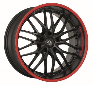 BARRACUDA VOLTEC T6 PureSports / Color Trim rot Wheel 8x18 - 18 inch 5x112 bolt circle