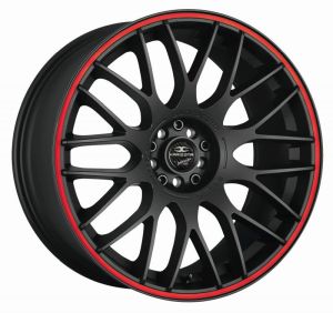 BARRACUDA KARIZZMA PureSports / Color Trim rot Wheel 8x18 - 18 inch 5x100 bolt circle