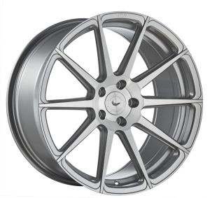 BARRACUDA PROJECT 2.0 silver brushed Wheel 9x20 - 20 inch 5x120 bolt circle