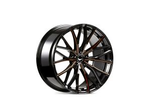 BARRACUDA PROJECT 3.0 Black gloss flashcopper Wheel 10x20 - 20 inch 5x108 bolt circle
