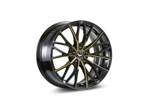 BARRACUDA PROJECT 3.0 Black gloss Flashgold Wheel 8,5x20 - 20 inch 5x120 bolt circle