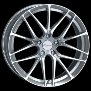 Breyton Fascinate Hyper silver undercut Wheel 9,0 X 22 - 22 inch 5x112 bold circle