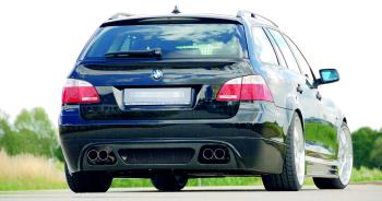 Rear apron Rieger Tuning fits for BMW E60 / E61