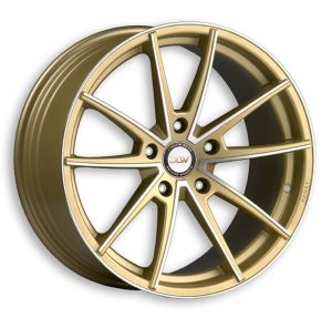 Etabeta Manay Gold matt polish Wheel 9x20 - 20 inch 5x108 bold circle
