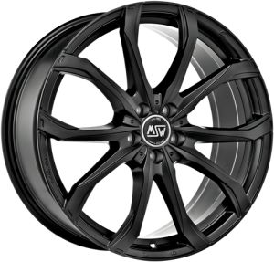 MSW 48 MATT BLACK Wheel 9,5x21 - 21 inch 5x112 bold circle