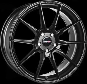 MoTec Ultralight Flat Black Wheel 8,0Jx17 - 17 inch 5x112 bolt circle