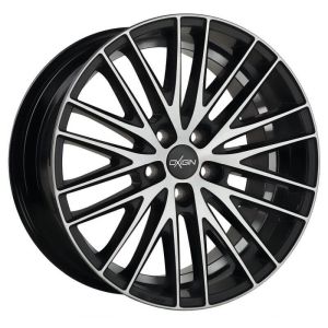 Oxigin 19 OXSPOKE black full polish Wheel 9x20 - 20 inch 5x112 bold circle