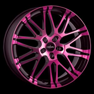 Oxigin 14 Oxrock pink polish Wheel 8,5x18 - 18 inch 5x110 bold circle