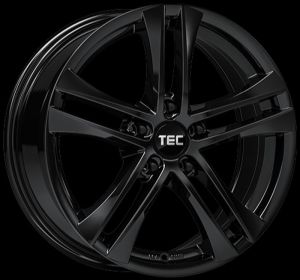 TEC AS4 black-glossy Wheel 7,5x17 - 17 inch 5x100 bolt circle