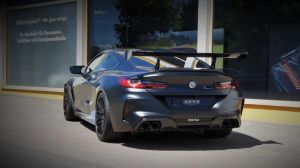 Aerodynamics rear wing Race 140cm Carbon fits for BMW M8 F91/92/93