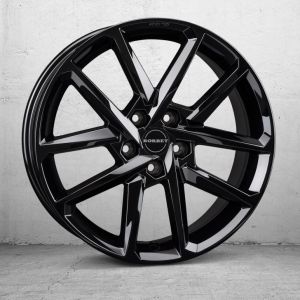 Borbet N black glossy Wheel 7,5x18 inch 5x108 bolt circle