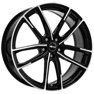Brock B38 black shiny Wheel - 8x18 - 5x114,3