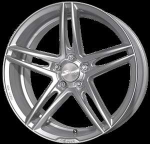 Brock B33 crystal silver Wheel - 8.5x19 - 5x115