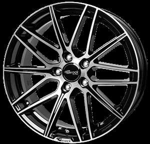 Brock B34 black shiny Wheel - 8.5x19 - 5x115