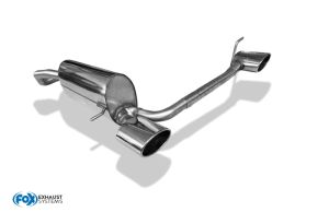 Fox sport exhaust part fits for Audi A1 Kompakt/ A1 Sportback - 8X Final exit left/right - 140x90 type 32 right/left for rieger bumper