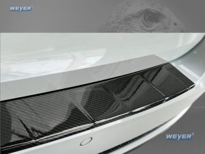 Weyer carbon rear bumper protection fits for AUDI A4B9