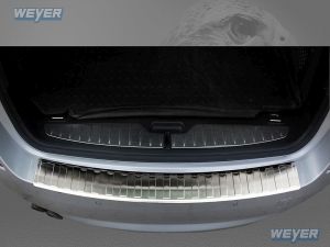 Weyer stainless steel rear bumper protection fits for BMW Serie 5F11