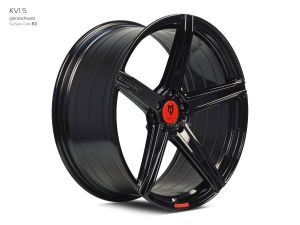 MB Design KV1S black shiney Wheel 9x21 - 21 inch 5x112 bolt circle