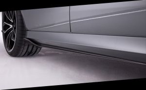 Lorinser carbon side skirt ad-on parts fits for Mercedes E-Klasse W213