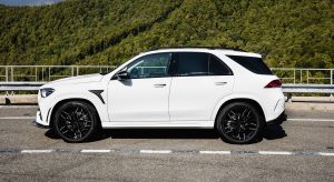 Larte roof spoiler fits for Mercedes W167 GLE SUV