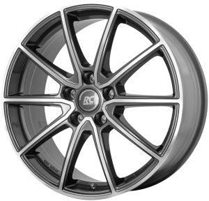 RC RC32 Himalaya Grey full polished (HGVP) Wheel 7,5x19 - 19 inch 5x105 bolt circle
