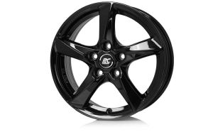 RC RC30 black glossy Wheel 7x17 - 17 inch 5x110 bolt circle