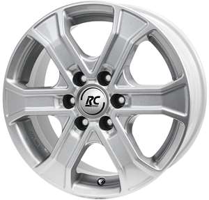 RC RC31 silver Wheel 7x17 - 17 inch 6x114,3 bolt circle
