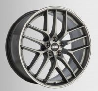 BBS CC-R platinum matt Wheel 8,5x20 - 20 inch 5x120 bolt circle