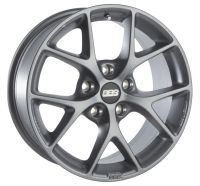 BBS SR satin himalaya-grey Wheel 7x16 - 16 inch 5x114,3 bolt circle