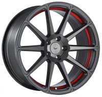 BARRACUDA PROJECT 2.0 Mattgunmetal/ undercut Colour Trim rot Wheel 10,5x20 - 20 inch 5x108 bolt circle