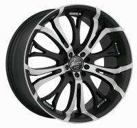 BARRACUDA TZUNAMEE Mattblack-Polished Wheel 7,5x17 - 17 inch 5x100 bolt circle