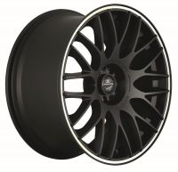 BARRACUDA KARIZZMA Mattblack Puresports / Color Trim weiss Wheel 8,5x19 - 19 inch 5x105 bolt circle