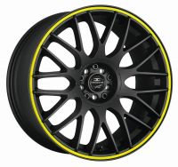 BARRACUDA KARIZZMA PureSports / Color Trim gelb Wheel 8x18 - 18 inch 5x108 bolt circle