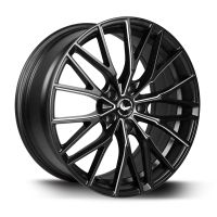BARRACUDA PROJECT 3.0 Mattblack Puresports gefräst Wheel 8,5x20 - 20 inch 5x120 bolt circle