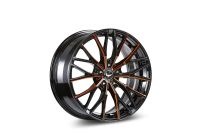 BARRACUDA PROJECT 3.0 Black gloss Flashorange Wheel 8,5x20 - 20 inch 5x108 bolt circle