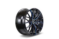 BARRACUDA PROJECT 3.0 Black gloss Flashblue Wheel 10x20 - 20 inch 5x112 bolt circle