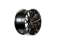 BARRACUDA PROJECT 3.0 Black gloss flashcopper Wheel 8,5x20 - 20 inch 5x112 bolt circle