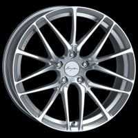 Breyton Fascinate Hyper silver undercut Wheel 10,0 X 22 - 22 inch 5x112 bold circle
