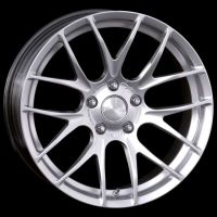 Breyton Race GTS-R Hyper silver undercut Wheel 7x18 - 18 inch 5x112 bold circle