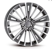Lorinser RS12 grey polished Wheel 9,5x20