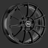 MSW 85 GLOSS BLACK Wheel 7x17 - 17 inch 4x98 bold circle