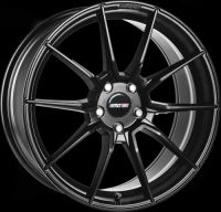 MoTec Ultralight Flat Black Wheel 7x17 - 17 inch 5x110 bolt circle