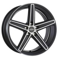 Oxigin 18 Concave black full polish Wheel 7.5x18 - 18 inch 5x115 bold circle