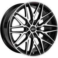 Oxigin 25 Oxcross black full polish Wheel 9x20 - 20 inch 5x114,3 bold circle