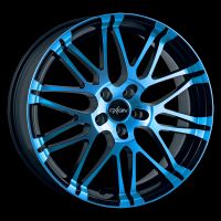 Oxigin 14 Oxrock light blue polish Wheel 8,5x20 - 20 inch 5x108 bold circle