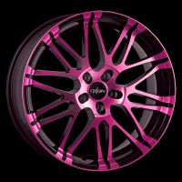 Oxigin 14 Oxrock pink polish Wheel 7,5x17 - 17 inch 5x100 bold circle