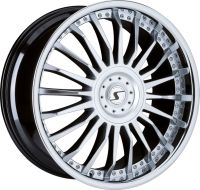 Schmidt CC-Line High Gloss silver Wheel 10x22 - 22 inch 5x120,65 bold circle