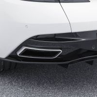 Startech exhaust tips black, bracket carbon fits for Aston Martin DB11