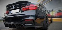 Aerodynamics rear diffuser carbon linen fits for BMW M3 M4 F80/F82/83